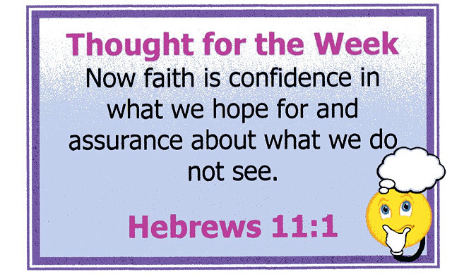 Thought for the Week.