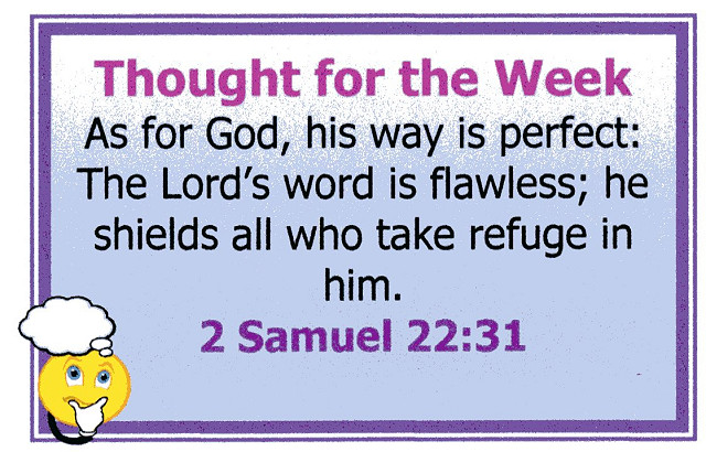 Thought for the Week.
