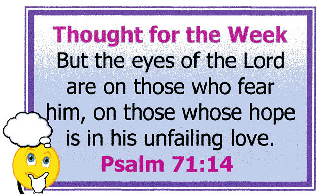 Thought for the Week.